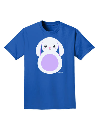 Cute Bunny with Floppy Ears - Purple Adult Dark T-Shirt by TooLoud-Mens T-Shirt-TooLoud-Royal-Blue-Small-Davson Sales