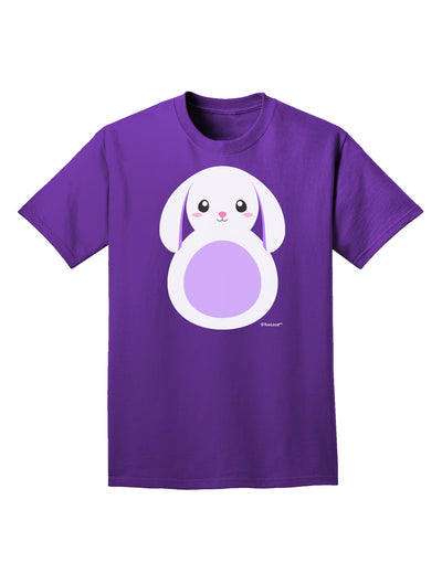 Cute Bunny with Floppy Ears - Purple Adult Dark T-Shirt by TooLoud-Mens T-Shirt-TooLoud-Purple-Small-Davson Sales