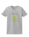 Cute Bunny with Floppy Ears - Yellow Womens T-Shirt by TooLoud-Womens T-Shirt-TooLoud-AshGray-X-Small-Davson Sales