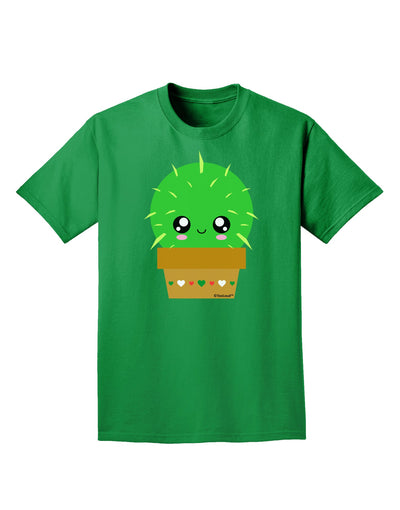 Cute Cactus Design Adult Dark T-Shirt by TooLoud-Mens T-Shirt-TooLoud-Kelly-Green-Small-Davson Sales