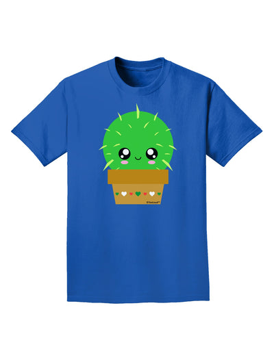 Cute Cactus Design Adult Dark T-Shirt by TooLoud-Mens T-Shirt-TooLoud-Royal-Blue-Small-Davson Sales