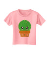 Cute Cactus Design Toddler T-Shirt by TooLoud-Toddler T-Shirt-TooLoud-Candy-Pink-2T-Davson Sales