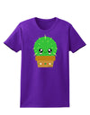 Cute Cactus Design Womens Dark T-Shirt by TooLoud-Womens T-Shirt-TooLoud-Purple-X-Small-Davson Sales