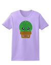 Cute Cactus Design Womens T-Shirt by TooLoud-Womens T-Shirt-TooLoud-Lavender-X-Small-Davson Sales