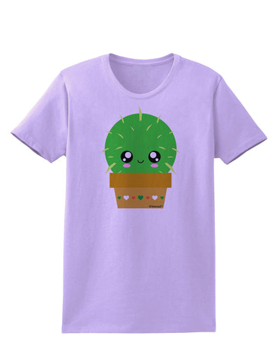 Cute Cactus Design Womens T-Shirt by TooLoud-Womens T-Shirt-TooLoud-Lavender-X-Small-Davson Sales