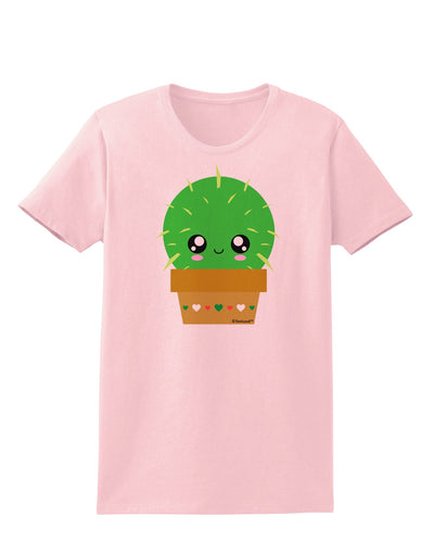 Cute Cactus Design Womens T-Shirt by TooLoud-Womens T-Shirt-TooLoud-PalePink-X-Small-Davson Sales