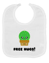 Cute Cactus - Free Hugs Baby Bib