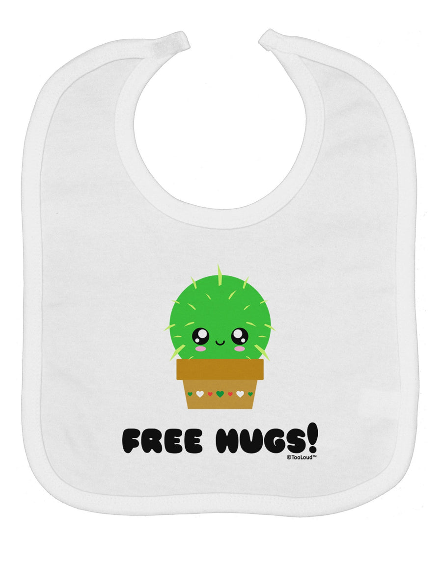 Cute Cactus - Free Hugs Baby Bib