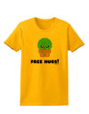 Cute Cactus - Free Hugs Womens T-Shirt-Womens T-Shirt-TooLoud-Gold-X-Small-Davson Sales