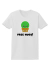 Cute Cactus - Free Hugs Womens T-Shirt-Womens T-Shirt-TooLoud-White-X-Small-Davson Sales