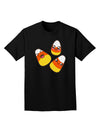 Cute Candy Corn Family Halloween Adult Dark T-Shirt-Mens T-Shirt-TooLoud-Black-Small-Davson Sales