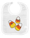 Cute Candy Corn Family Halloween Baby Bib