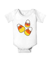 Cute Candy Corn Family Halloween Baby Romper Bodysuit-Baby Romper-TooLoud-White-06-Months-Davson Sales