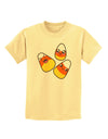 Cute Candy Corn Family Halloween Childrens T-Shirt-Childrens T-Shirt-TooLoud-Daffodil-Yellow-X-Small-Davson Sales