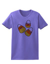 Cute Candy Corn Family Halloween Womens T-Shirt-Womens T-Shirt-TooLoud-Violet-X-Small-Davson Sales