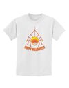 Cute Candy Corn Spider - Happy Halloween Childrens T-Shirt-Childrens T-Shirt-TooLoud-White-X-Small-Davson Sales