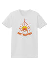 Cute Candy Corn Spider - Happy Halloween Womens T-Shirt-Womens T-Shirt-TooLoud-White-X-Small-Davson Sales