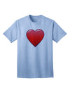 Cute Cartoon Heart Adult T-Shirt-Mens T-Shirt-TooLoud-Light-Blue-Small-Davson Sales