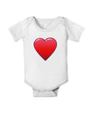 Cute Cartoon Heart Baby Romper Bodysuit by-Baby Romper-TooLoud-White-06-Months-Davson Sales