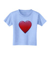 Cute Cartoon Heart Toddler T-Shirt-Toddler T-Shirt-TooLoud-Aquatic-Blue-2T-Davson Sales