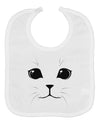 Cute Cat Face Baby Bib by