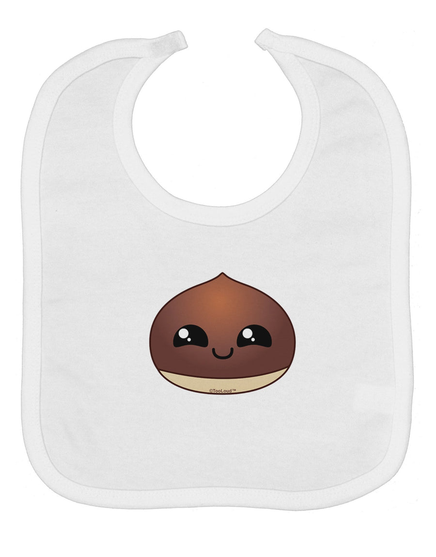 Cute Chestnut Design - Christmas Baby Bib