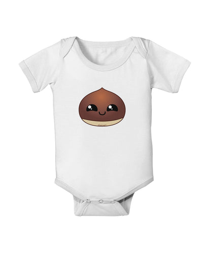 Cute Chestnut Design - Christmas Baby Romper Bodysuit-Baby Romper-TooLoud-White-06-Months-Davson Sales