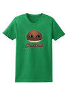 Cute Chestnut Design - Christmas Text Womens Dark T-Shirt-Womens T-Shirt-TooLoud-Kelly-Green-X-Small-Davson Sales