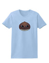 Cute Chestnut Design - Christmas Womens T-Shirt-Womens T-Shirt-TooLoud-Light-Blue-X-Small-Davson Sales
