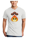 Cute Chestnuts Roasting - Christmas Adult V-Neck T-shirt-Mens V-Neck T-Shirt-TooLoud-White-Small-Davson Sales