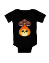 Cute Chestnuts Roasting - Christmas Baby Romper Bodysuit Dark-Baby Romper-TooLoud-Black-06-Months-Davson Sales