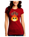 Cute Chestnuts Roasting - Christmas Juniors Crew Dark T-Shirt-T-Shirts Juniors Tops-TooLoud-Red-Juniors Fitted Small-Davson Sales