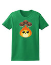 Cute Chestnuts Roasting - Christmas Womens Dark T-Shirt-Womens T-Shirt-TooLoud-Kelly-Green-X-Small-Davson Sales