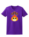 Cute Chestnuts Roasting - Christmas Womens Dark T-Shirt-Womens T-Shirt-TooLoud-Purple-X-Small-Davson Sales
