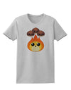 Cute Chestnuts Roasting - Christmas Womens T-Shirt-Womens T-Shirt-TooLoud-AshGray-X-Small-Davson Sales