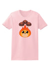 Cute Chestnuts Roasting - Christmas Womens T-Shirt-Womens T-Shirt-TooLoud-PalePink-X-Small-Davson Sales