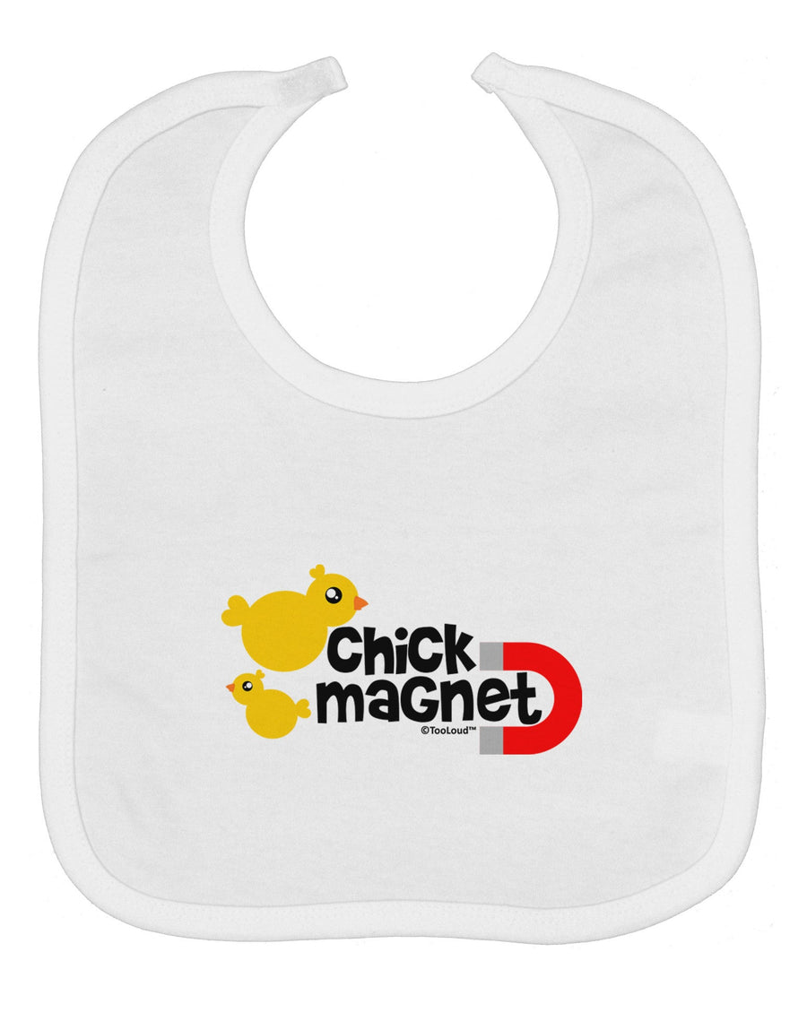 Cute Chick Magnet Design Baby Bib