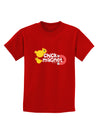 Cute Chick Magnet Design Childrens Dark T-Shirt-Childrens T-Shirt-TooLoud-Red-X-Small-Davson Sales