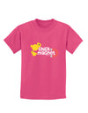 Cute Chick Magnet Design Childrens Dark T-Shirt-Childrens T-Shirt-TooLoud-Sangria-X-Small-Davson Sales