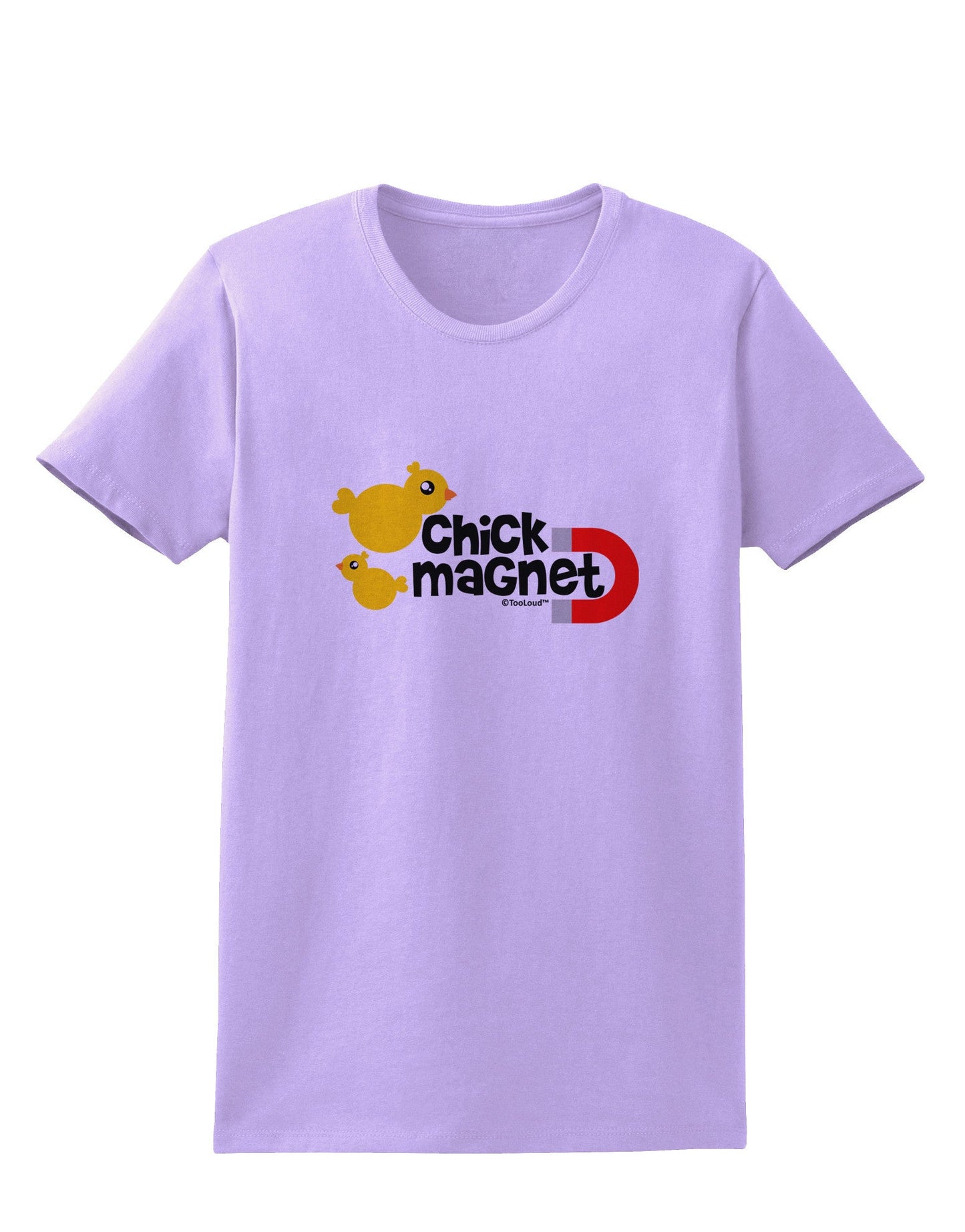 Cute Chick Magnet Design Womens T-Shirt-Womens T-Shirt-TooLoud-Lavender-X-Small-Davson Sales