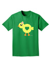 Cute Chick with Bow Adult Dark T-Shirt by TooLoud-Mens T-Shirt-TooLoud-Kelly-Green-Small-Davson Sales