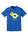 Cute Chick with Bow Adult Dark T-Shirt by TooLoud-Mens T-Shirt-TooLoud-Royal-Blue-Small-Davson Sales