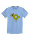 Cute Chick with Bow Childrens T-Shirt by TooLoud-Childrens T-Shirt-TooLoud-Light-Blue-X-Small-Davson Sales