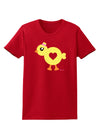 Cute Chick with Bow Womens Dark T-Shirt by TooLoud-Womens T-Shirt-TooLoud-Red-X-Small-Davson Sales