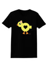 Cute Chick with Bow Womens Dark T-Shirt by TooLoud-Womens T-Shirt-TooLoud-Black-X-Small-Davson Sales