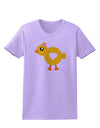 Cute Chick with Bow Womens T-Shirt by TooLoud-Womens T-Shirt-TooLoud-Lavender-X-Small-Davson Sales