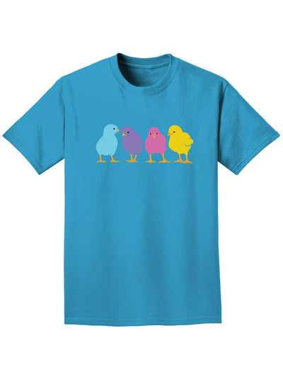 Cute Chicks Adult Dark T-Shirt-Mens T-Shirt-TooLoud-Turquoise-Small-Davson Sales