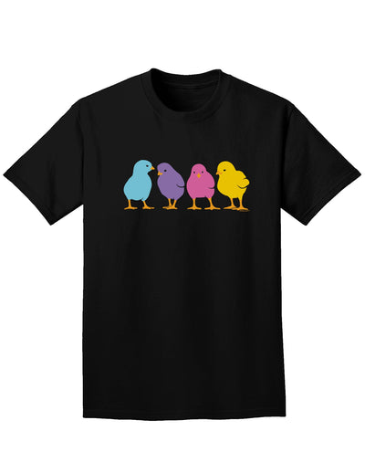 Cute Chicks Adult Dark T-Shirt-Mens T-Shirt-TooLoud-Black-Small-Davson Sales