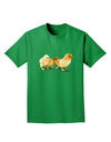 Cute Chicks Adult Dark T-Shirt-Mens T-Shirt-TooLoud-Kelly-Green-Small-Davson Sales