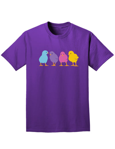 Cute Chicks Adult Dark T-Shirt-Mens T-Shirt-TooLoud-Purple-Small-Davson Sales